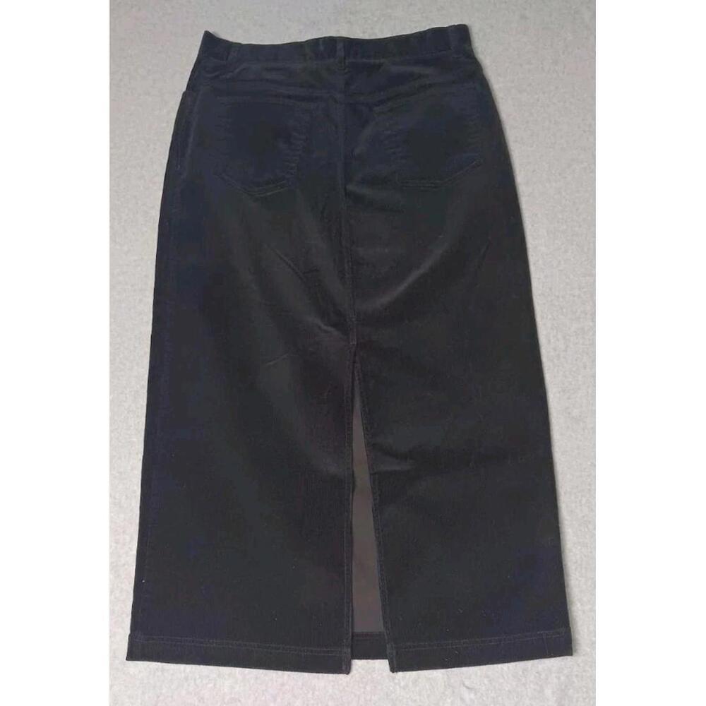 Jones New York Sport Stretch Corduroy Straight Maxi Skirt Womens Size 12... - Picture 10 of 11